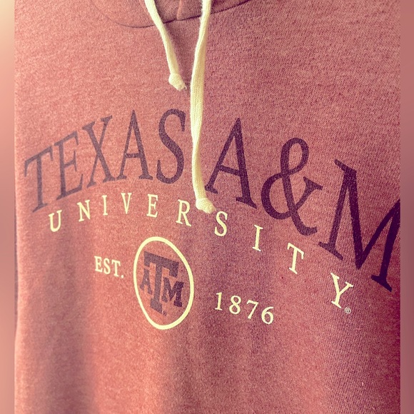 Texas A&M hoodie sweatshirt rose red women’s medium - Picture 2 of 8